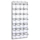 thumbnail image 1 of REGELOGO Organizador de zapatos con 28 bolsillos grandes sobre la puerta Zapatero colgante para puerta Soporte organizador de zapatos de gran capacidad con 4 ganchos de metal, 1 of 5