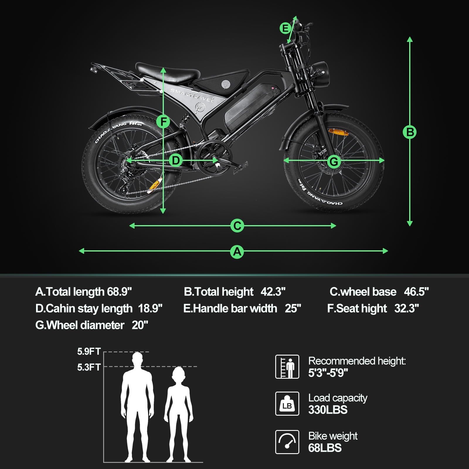 DK401 Electric Bike For Adults 48v  Fat Tire Full Suspension Dirt Mountain E Bike Lithium Battery