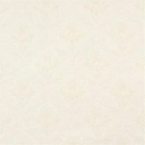 Designer Fabrics E537 54 in. Wide Ivory White, Floral Jacquard Woven Upholstery Grade Fabric