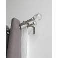 thumbnail image 2 of ENSEMBLE DE TRINGLE À RIDEAUX DOUBLE EN ACRYLIQUE HOMETRENDS, DIAMÈTRE DE 3/4", LONGUEUR  42 À 120", NICKEL, 2 of 2