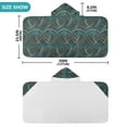 thumbnail image 3 of Toddler Hooded Beach Towel 24x50 Kids Bath Towels Soft Quick Dry for Swim Pool Boys Girls Modern Luxury Pattern, 3 of 7