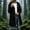 #0181-Black, variant on TaTaai Women’s Mid Length Hooded Raincoat Waterproof Long Sleeve Jacket with Pockets for Rainy Season Travel