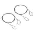thumbnail image 1 of Unique Bargains Stainless Steel Cable, 2 Pack PVC Coated 1/25' Wire Rope for Deck Railing 3.3ft, 1 of 4
