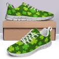 thumbnail image 4 of St Patricks Day Shoes for Women Men Running Sneakers Breathable Casual Sport Tennis Shoes White Size 4, 4 of 5