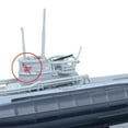 thumbnail image 2 of Decorative WWII German U552 Submarine Model, Alloy & PC Material, 1:350 Scale for Office, 2 of 8