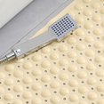 thumbnail image 3 of Alfombrilla de ducha antideslizante con ventosas de PVC, color crema, 35 x 70 cm (13,8 x 27,6 pulgadas)., 3 of 5
