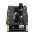 thumbnail image 4 of 4 Channel Line Mixer, Mini Stereo 4 Channel Line Mixer Plug And Play Professional Easy To Control Black  For Mixing Instrument, 4 of 8