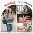 thumbnail image 5 of CARER Period Underwear for Women Heavy Flow, Leakproof Period Panties Moderate Absorbency 3 Pack, 5 of 7