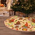 thumbnail image 5 of Sikiie Autumn Gnomes Christmas Tree Skirt, Christmas Tree Decorations, Christmas Decor, Tree Mat Decoration(30-48IN)-30", 5 of 6