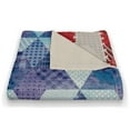 thumbnail image 2 of Creative Products Gray Gradient Yellow Angled 50x60 Throw Blanket, 2 of 3