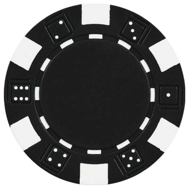 Poker Chips DA VINCI 50 dados compuestos de arcilla rayados, 11,5 g