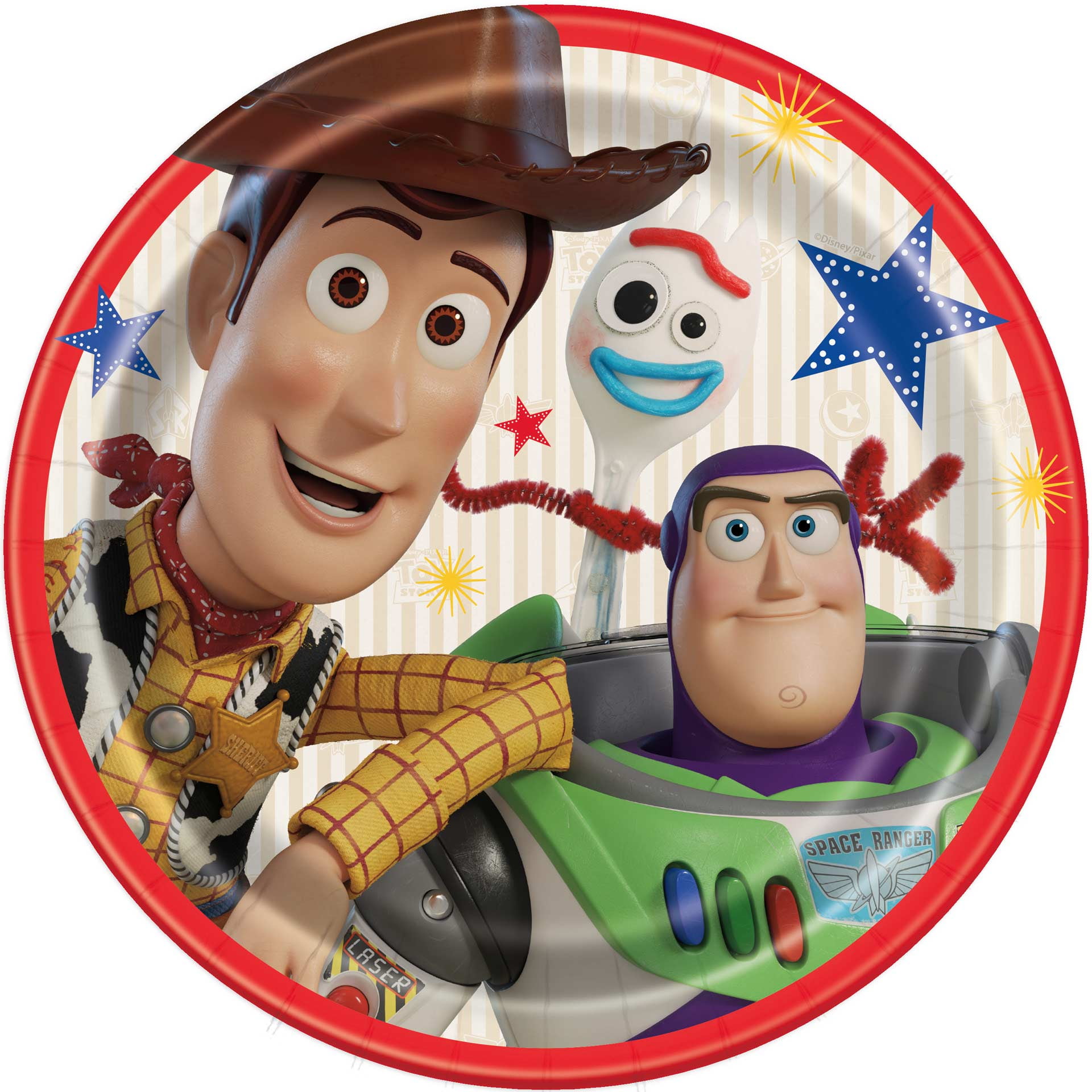 Toystory 4 Toy Story **ROUND** edible cake image frosting sheet topper 