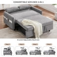 Momspeace 55.1" Sofa Bed with Pull Out Sofa Bed Sleeper Sofa Couch