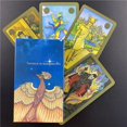 thumbnail image 1 of Baraja de Tarot mágica para adultos, baraja de cartas de Tarot de edición completa con guía, baraja de mesa para adivinación de oráculo, novedad Fivean unisex, 1 of 2