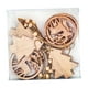 thumbnail image 4 of 10 piezas de árbol de Navidad de madera hueco colgante accesorio decoración navideña árbol y reno, 4 of 9