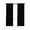 Black, variant on White Blackout Curtains 84 Inches Long for Bedroom, Modern Minimalist Pure Soild Color Thermal Insulated Room Darkening Black Out Window Curtain Panels Grommet Drapes for Living Room