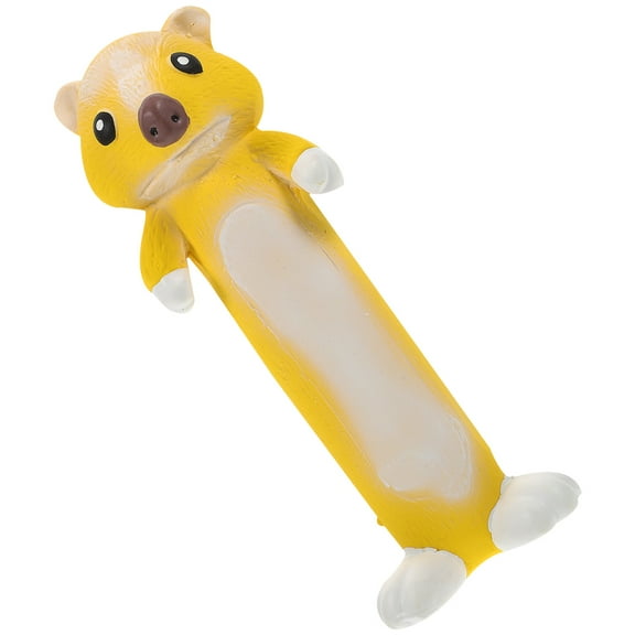 Interactive Puppy Toy Squeaky Dog Chew Toy Stimulating Chewable Plaything