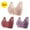 Pink, variant on Jacenvly Workout Bras for Women Print Light Breathable Wireless Bras Woman'S Lace Breathable Bra Underwear No Rims Pink