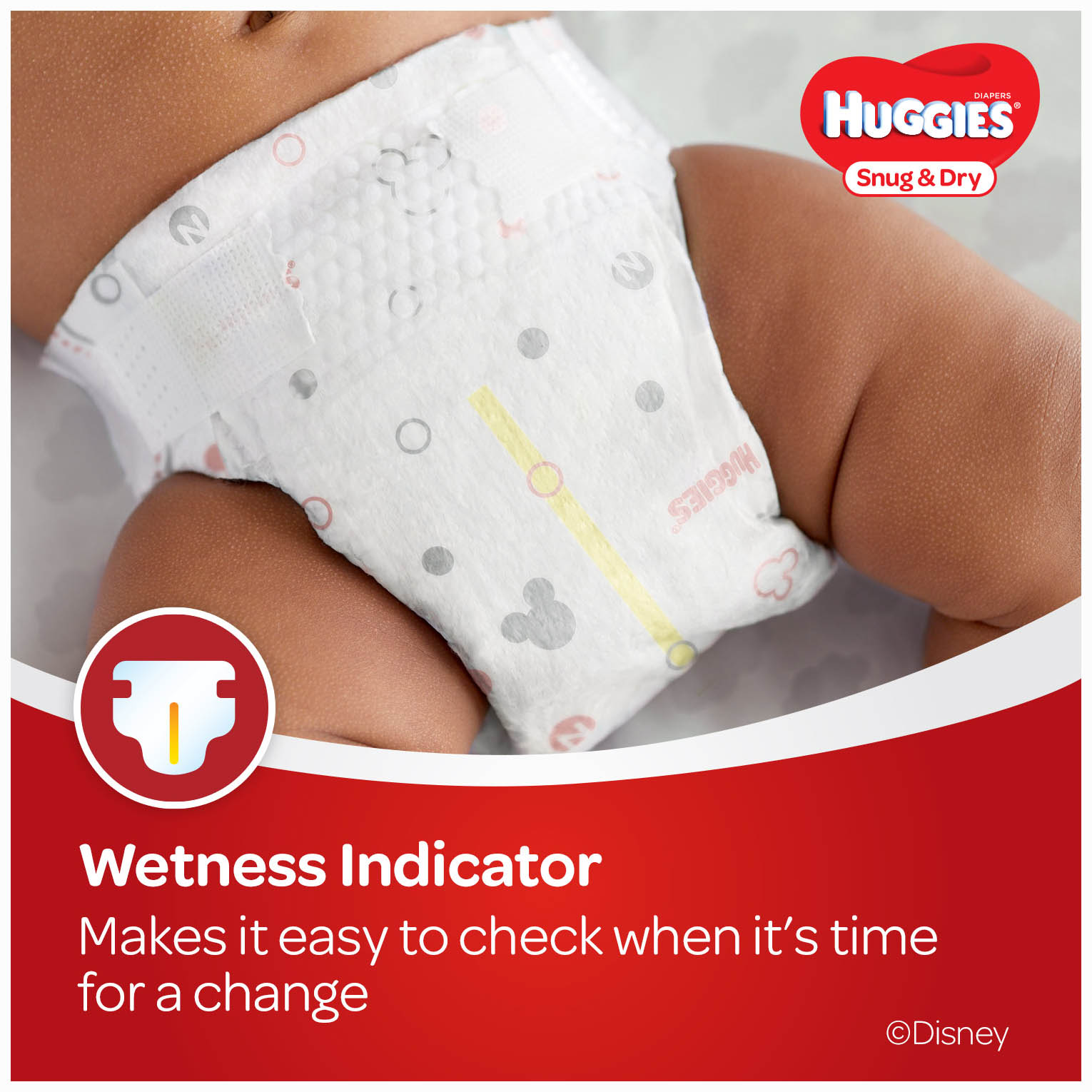 HUGGIES Snug & Dry Diapers, (Choose Diaper Size and Count)