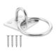 thumbnail image 2 of Durable Block Tie Ring with Screws for Horse Stall Hitching Bathing Tying Training Equestrian Supplies Safe Use Stables, 2 of 4