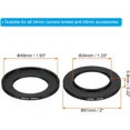 thumbnail image 2 of Patikil 34Mm-49Mm Metal Step Up Ring, Camera Lens Filter Adapter, 2 of 5