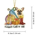 thumbnail image 3 of AMERTEER Christmas Ornament Lovely Dogs Tree Gift Ornament Christmas Tree Hanging Party Decor, 3 of 4