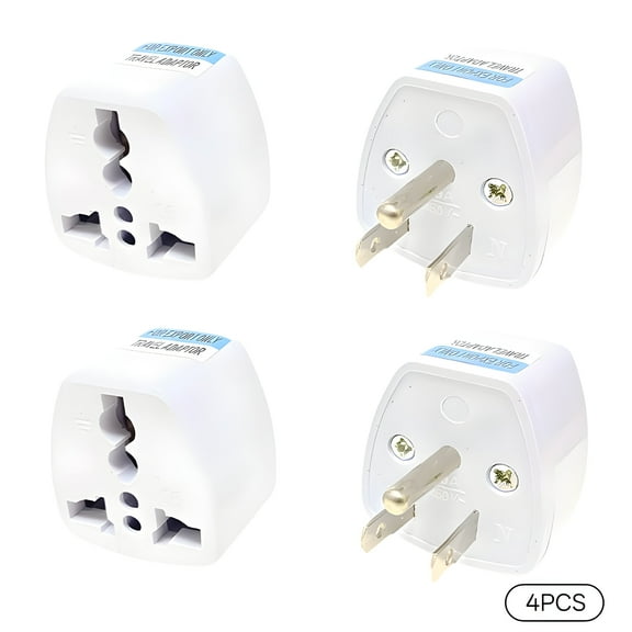 CCOCC UK to US Plug Adapter,Multiple Standard Compatibility US to UK Plug Adapter,Safety-First Design European to US Plug Adapte