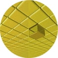 thumbnail image 1 of Ahgly Company Tapis d'Intérieur Ronds Transitionnels Jaunes Lavables à la Machine, 4 Pieds Rond, 1 of 7