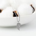 thumbnail image 1 of Collier Chaîne Collier Pendentif Bijoux Filles S925 Argent Feuilles_x, 1 of 2