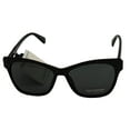 thumbnail image 2 of Lucky Brand Black Womens Sunglass Cateye Plastic, Smoke Gradient Lens SLBD114, 2 of 5