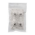 thumbnail image 1 of Whataatahia 4 Piezas Ruedas Autoadhesivas Polea Universal Adhesiva Acero Inoxidable Pegado para Cajas de Almacenamiento Muebles, 1 of 6