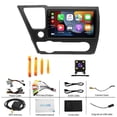 thumbnail image 2 of 2+32GB Android 13 Car Stereo for Honda Civic 2013-2017 with Carplay Andriod Auto Head Unit 9 inch Screen Car Radio Support GPS Navigation Wifi Bluetooth FM/RDS SWC+ 4LED Backup Camera, 2 of 7