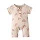 thumbnail image 1 of Body De Bebé Canastilla Onesies Para Niñas Pequeñas Niños Mono De Manga Corta Con Estampado De Letras Mameluco Naranja Odeerbi LM103-5963, 1 of 8