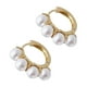 thumbnail image 5 of 1 par Pendientes simples Pendientes de perlas elegantes All-Party Pendientes Joyería de niña, 5 of 6