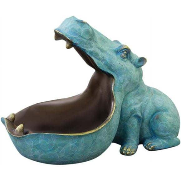 Hippo Key Bowl for Entryway Table, Decorative Bowl Key Tray, Decorative Bowls Je