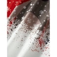 thumbnail image 6 of HESHENG Matching Family Christmas Pajamas, Long Sleeve Deer Snowflake Print Pullover + Pants Xmas Sleepwear Set, Kids 4T, 6 of 10