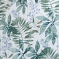 thumbnail image 6 of No. 918 Fiona Foliage Print Crushed Voile Sheer Rod Pocket Curtain Panel, 51"W X 84"L, White, 6 of 6
