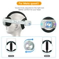 thumbnail image 2 of Head Strap for Quest3 with Headphones Adjustable Headstrap with Enhanced Comfort ,, 2 of 10