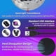thumbnail image 3 of Disco Ball Light Party Lights dj Disco Lights, led Mini Colors Stage Lights Sound Activated Automatic, Strobe Light Halloween Christmas Decorati, 3 of 4