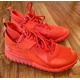 thumbnail image 1 of Ad-id-as Tubular X Triple Red Sneakers AQ5452 Men's Size 8 Shoes, 1 of 6