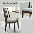 thumbnail image 4 of Signature Design by Ashley Galliden Curved Back Dining Chair, Set of 2, Black, 4 of 8