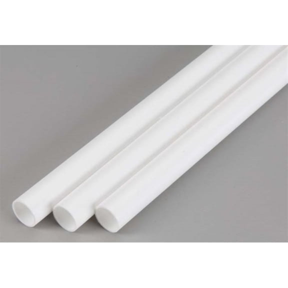 Evergreen Scale Models 436 Styrn Tube 24"x 1/2"/3