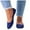 Blue, variant on Oyedens Womens Slip On Ballet Flats Dress Shoes Comfortable Suede Pointy Toe Slip-On Loafers Fall Casual Dressy Shoes Ladies