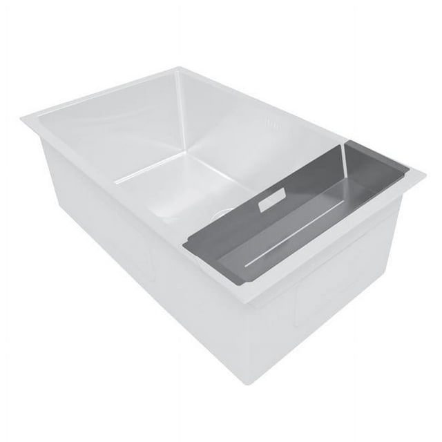 Whitehaus Collection WHNPLCOL-GM Noah Plus Passoire en Acier Inoxydable - Gunmetal