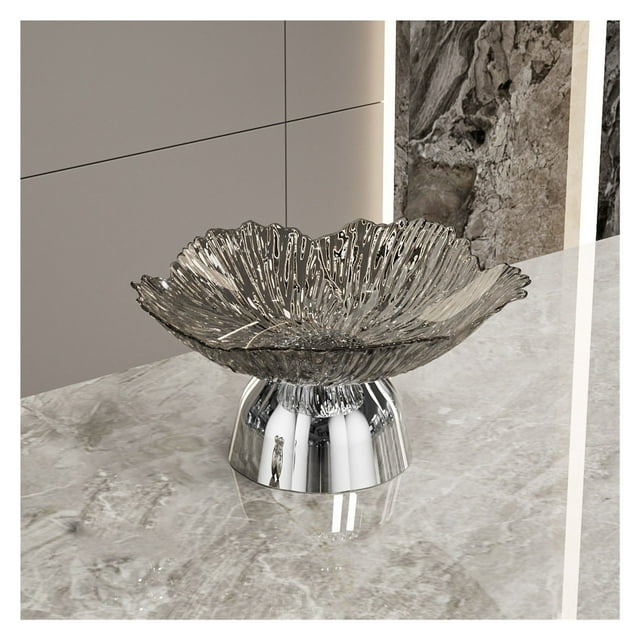 Soporte decorativo for platos y cuencos con Pedestal, soporte de exhibición for postres, decoración, cesta for frutas, bandeja for servir