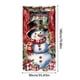 thumbnail image 5 of Cortina festiva para la puerta con muñecos de nieve para la temporada navideña, adorno para colgar en interiores y exteriores, puerta de la casa, ventana, pared, fiesta, celebración, pieza d..., 5 of 6