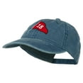 thumbnail image 2 of 18th Hole Flag for Golf Embroidered Washed Cap - Navy OSFM, 2 of 5