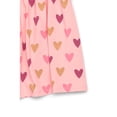 thumbnail image 2 of Garanimals Toddler Girl Long Sleeve Printed Dress with Ruffle Shoulders, Sizes 18M-5T, 2 of 3