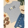 thumbnail image 3 of Love Yellow Daisy T-Shirt Women -Image by Shutterstock, Female 4X-Large, 3 of 4