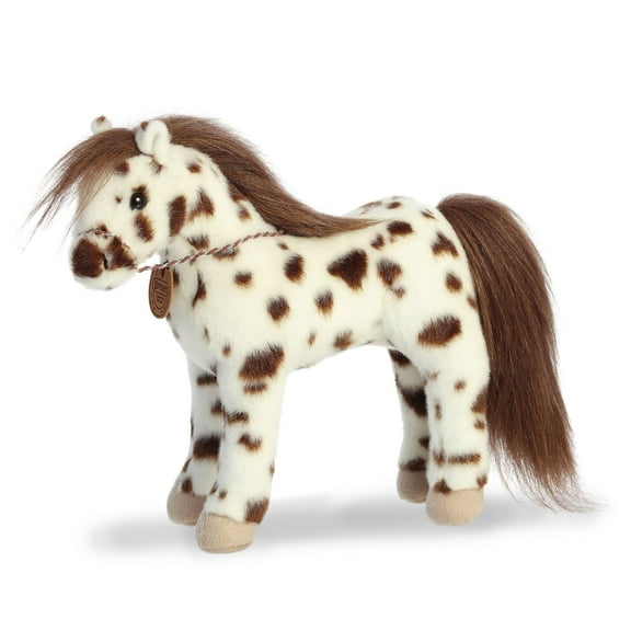 Aurora - Large White Breyer - Showstoppers - 11" Knabstrupper - Exquisite Stuffed Animal